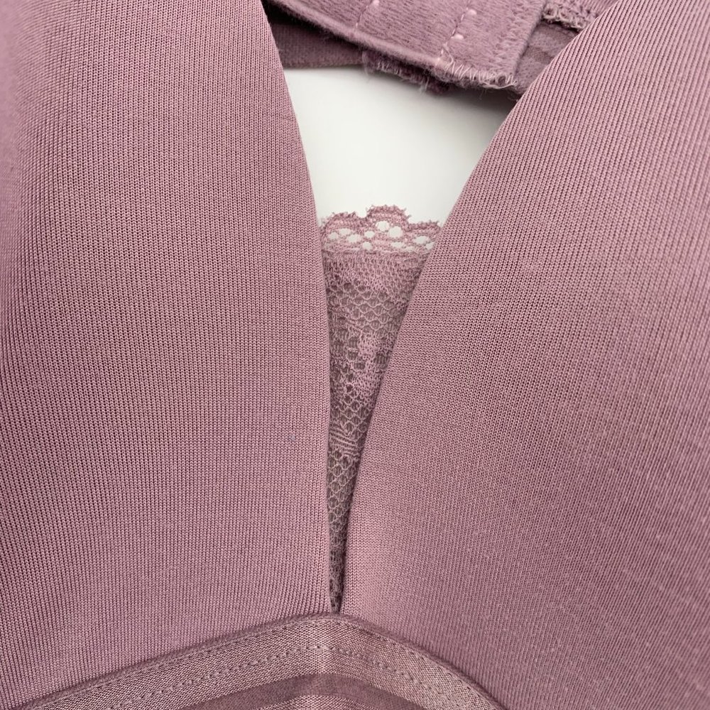 Hanes Heather Purple 2XL Bra, New - Picture 2 of 6